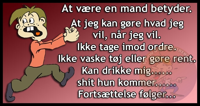 At være en mand betyder