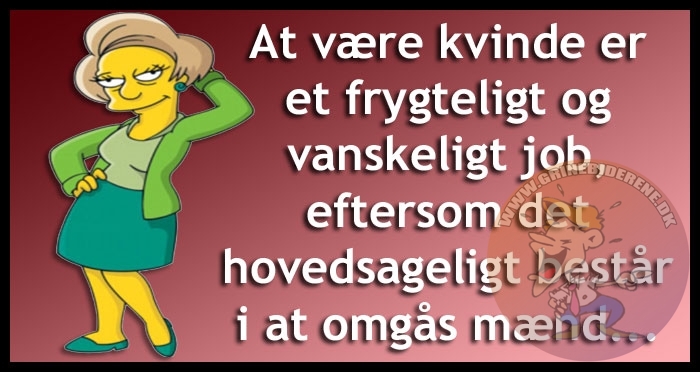 At være kvinde er et frygteligt og vanskeligt job