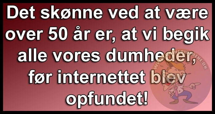 At være over 50
