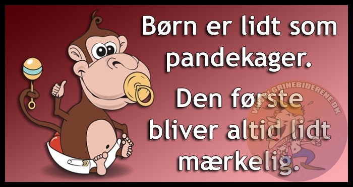 Børn er som pandekager