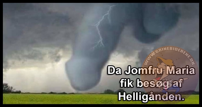 Da Jomfru Maria fik besøg af Helligånden