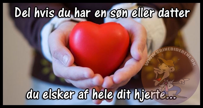 Del hvis du har en søn eller datter