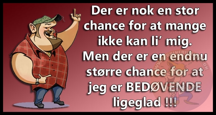 Der er nok en stor chance for