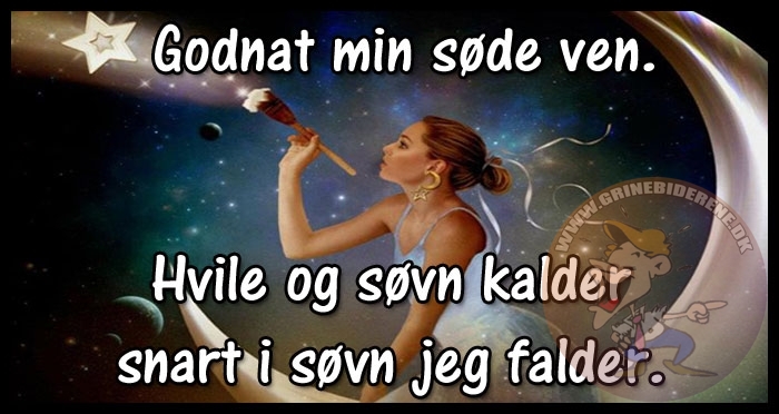 Godnat min søde ven