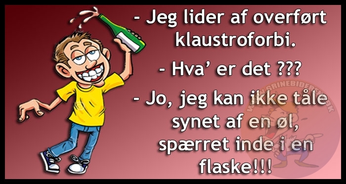 Jeg lider af overført klaustroforbi